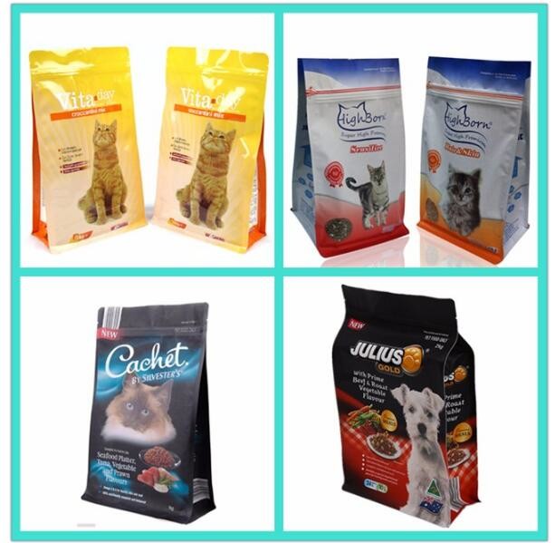 Custom Printing Aluminum & Plastic Packaging Self Standing Dog Treat Bag 150G With Zip Lock