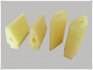 China Solvent Resistant Screen Print Squeegee / Yellow Polyurethane Scraper on sale