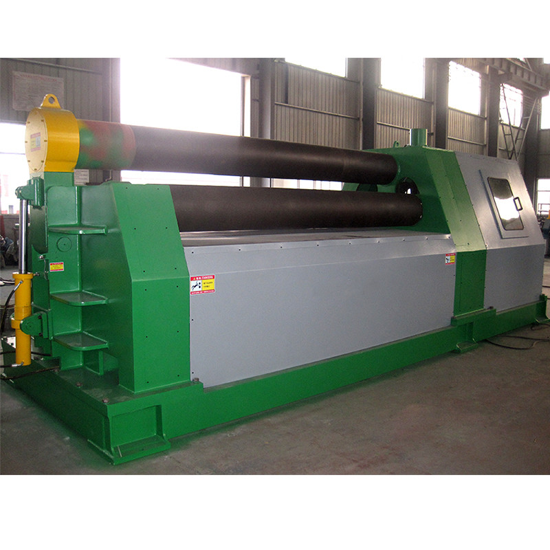 Three Roll Plate Bending Rolling Machine W11H-20x3000 ISO9001 4.5m/Min