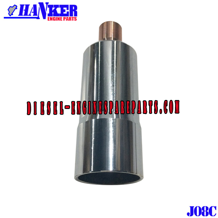 Copper Hino J08C J08CT Engine Injector Sleeve 11176-1190