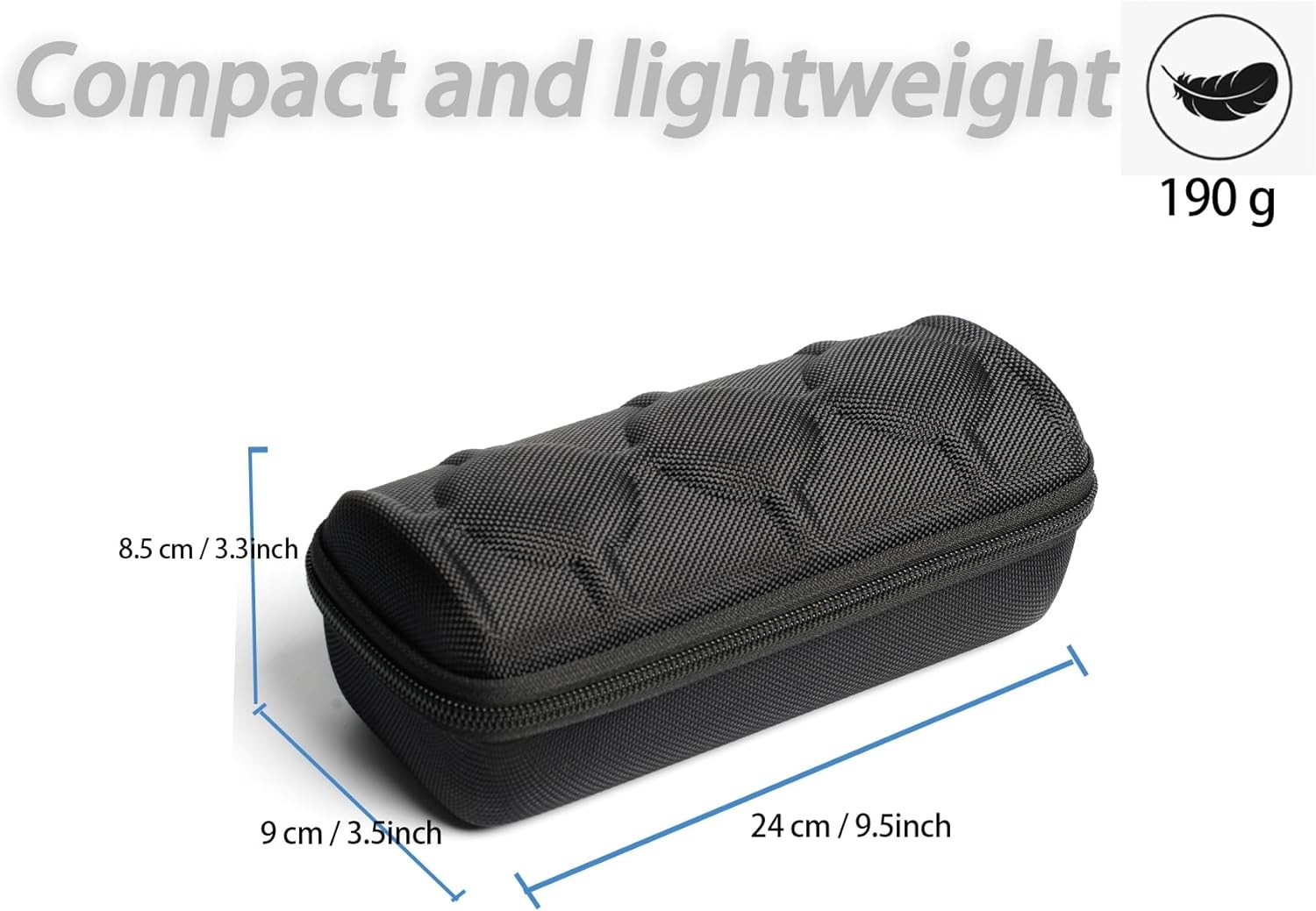 3 watch travel case roll, Hard watch carry case roll display storage holder box with soft foam pillows snug fit all size