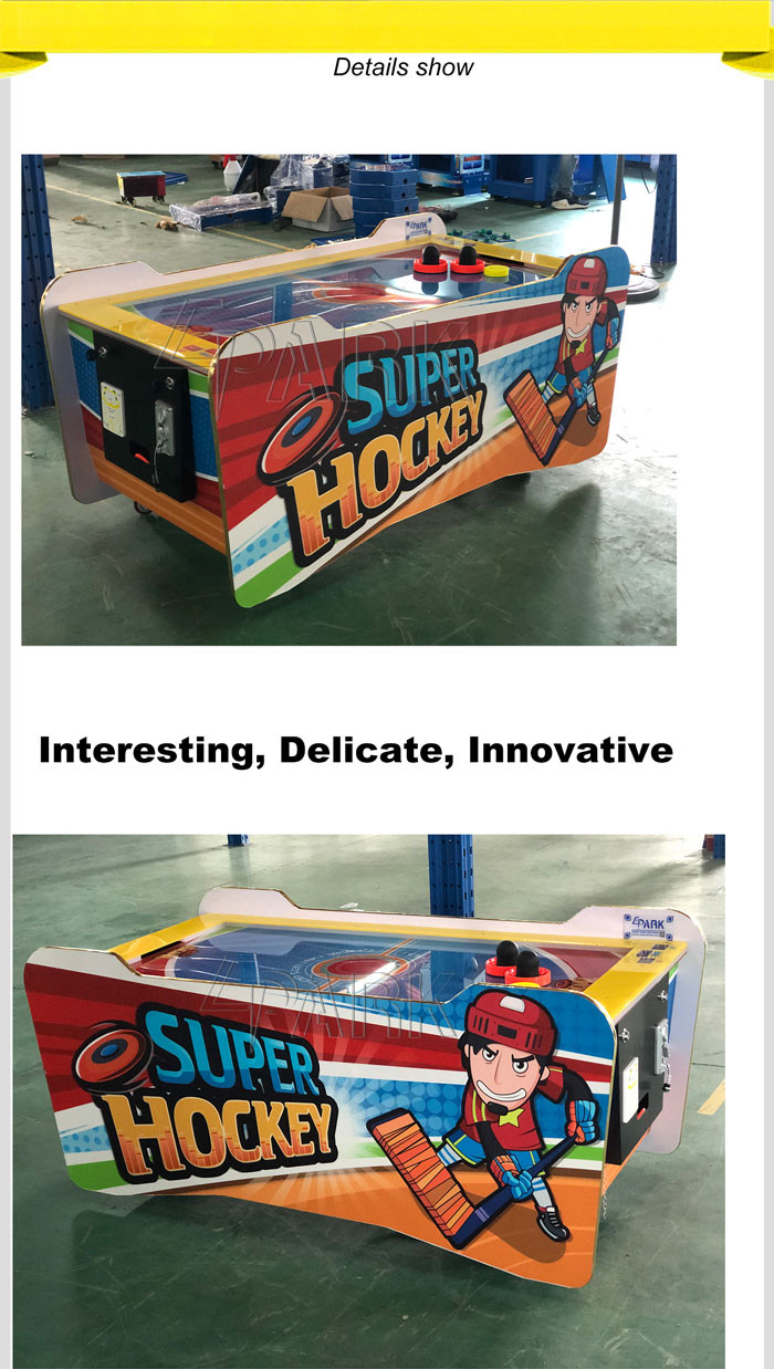 Baby Air Hockey Coin Operated Redemption Game table tennis For Amusment Park canival