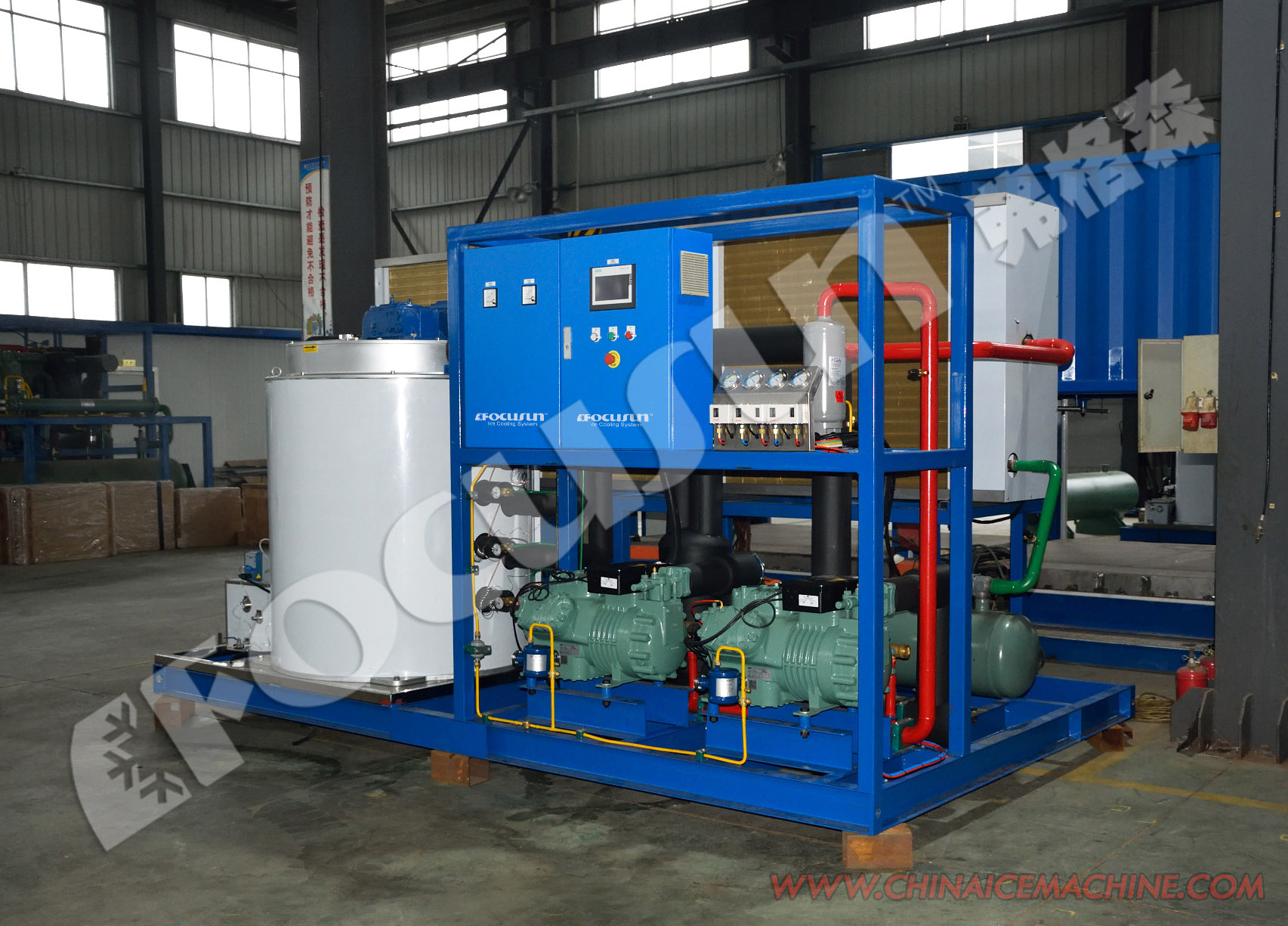 10T Flake Ice Machine With Commerical Type Stainless Steel Construction