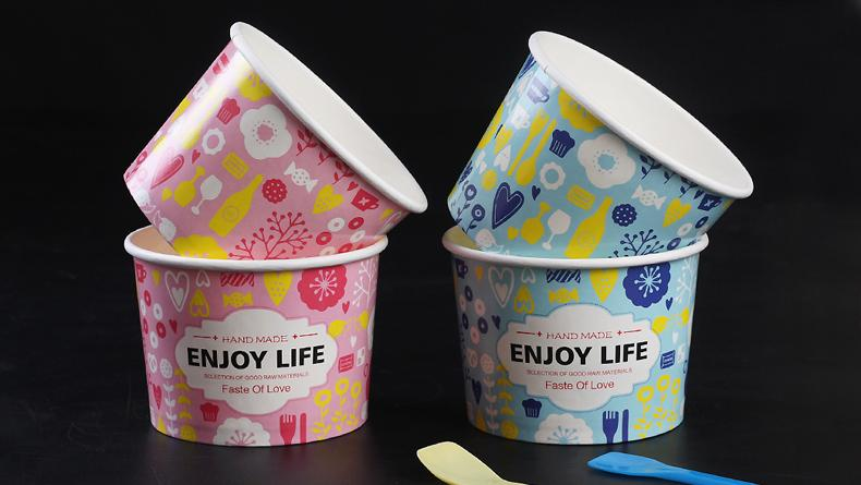 High quality 100% puree PE coated kraft coffee ice cream paper cup raw material roll wholesale