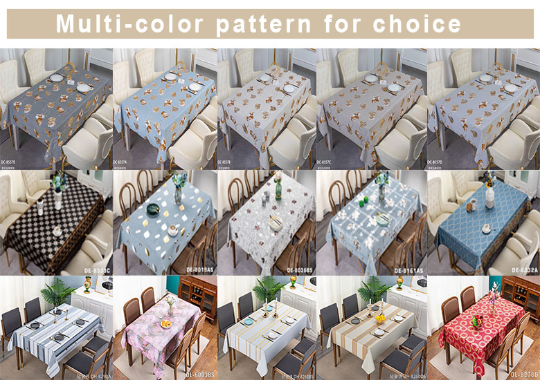 Nonwoven Direct Oil Proof Washable Table Cover for White Wedding Reception Party