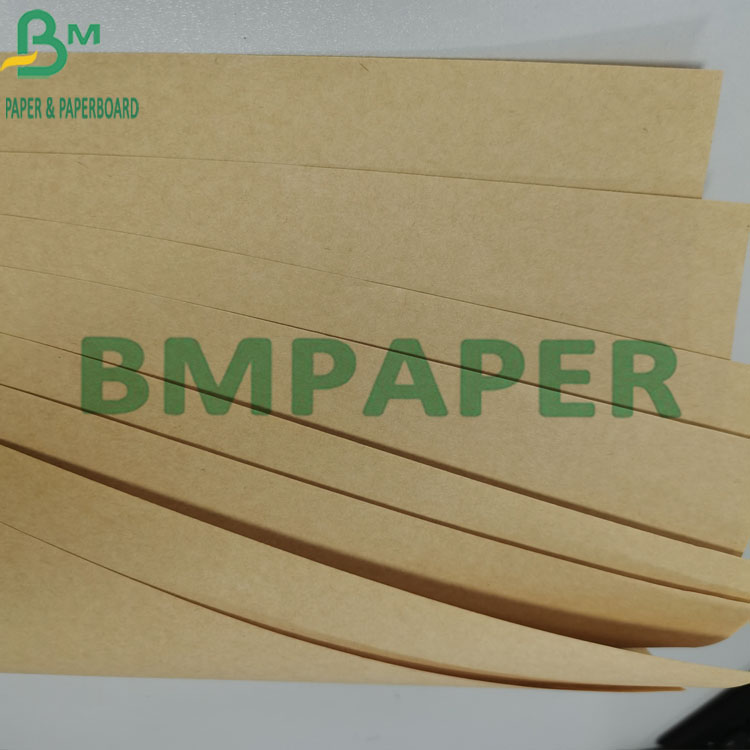 70gsm Unbleached Kraft Liner Board Topliner Sack Craft Base Paper For Wrapping