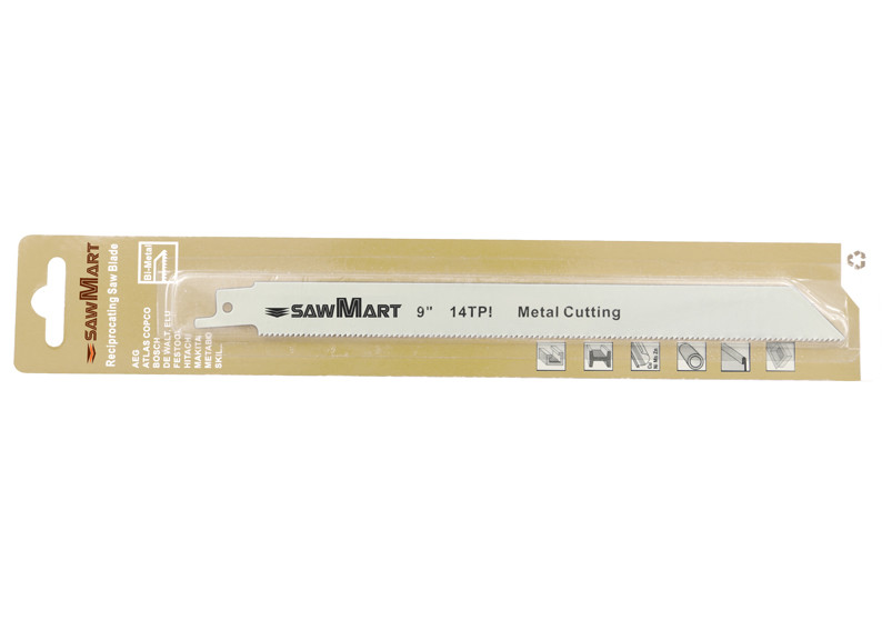 Reciprocating saw blade WB914A 225mm 14T for metal materials flexible cutting