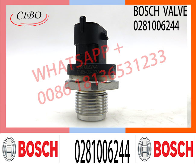 0281006244 Hot engine parts Fuel common 0281006244 rail pressure sensor High pressure common rail assembly 0281006244