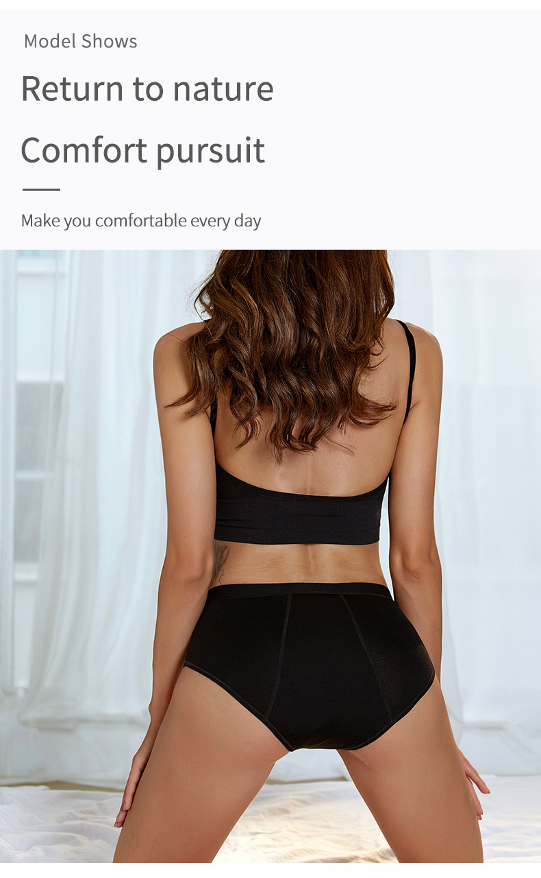Leakproof Period Panties Underwear XS-6XL Seamless Menstrual Period Panties