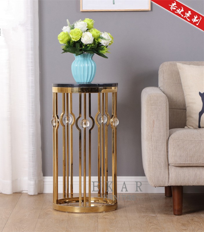 New Simple Design Modern MDF Round Small End Table