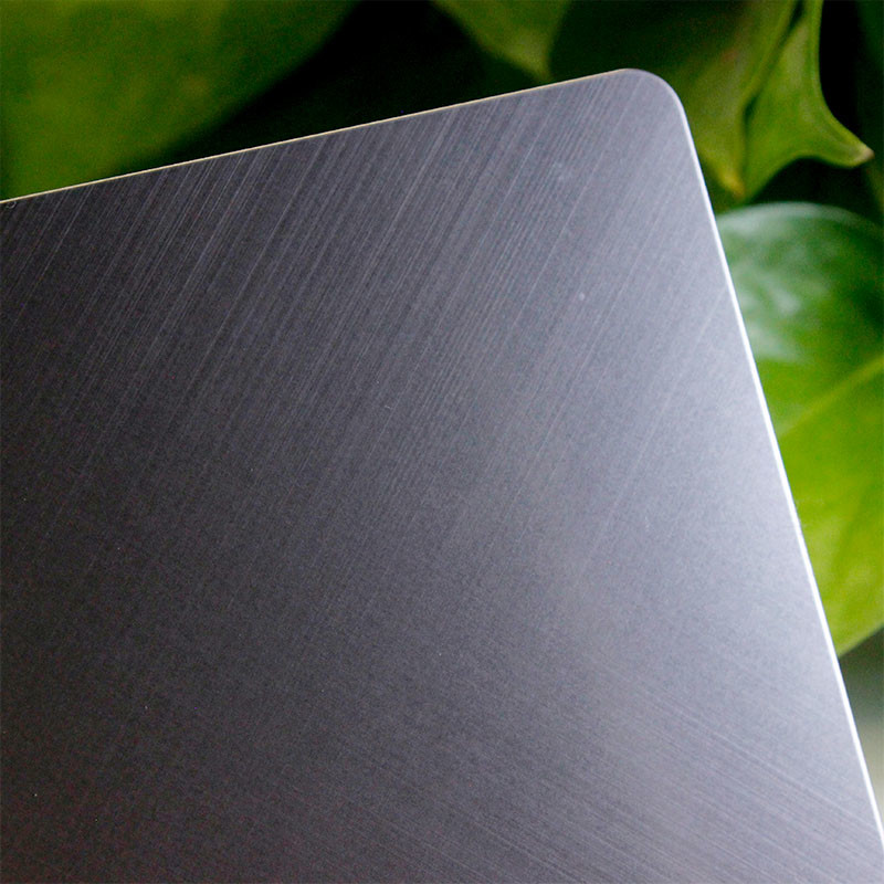 JIS Stainless Steel Plate Cross Hairline Black Titanium Stainless Steel 304 Sheets