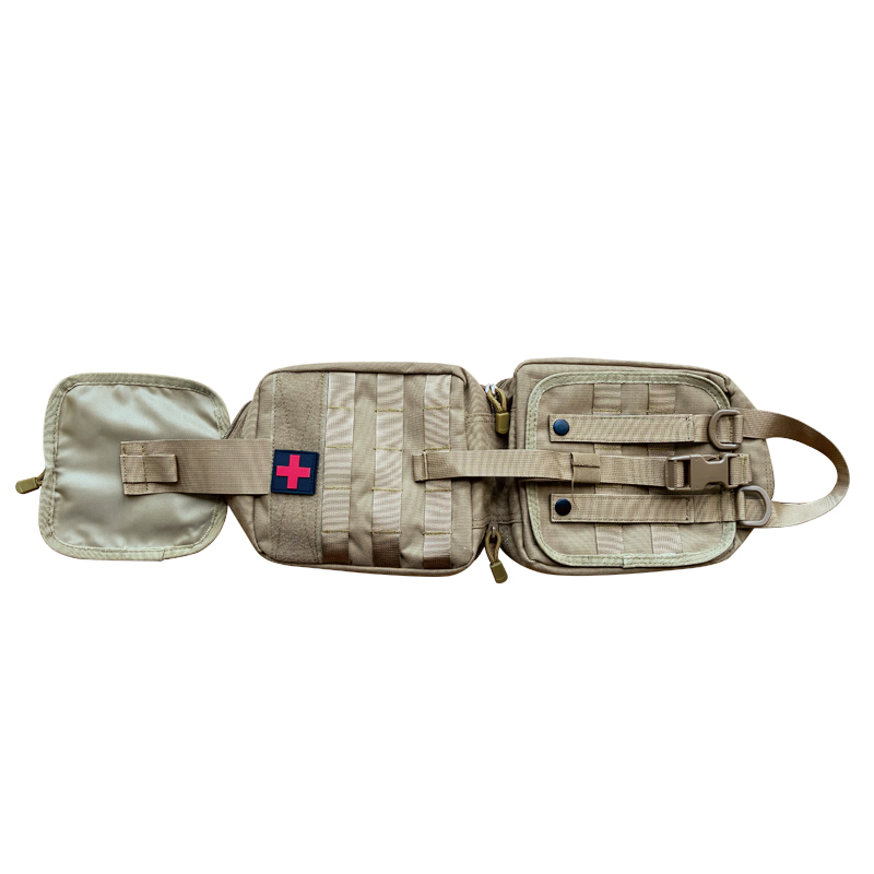 Must-Have Zippered Storage Pouches for First Aid Kit and Medicine 0.3 kg 21*19*10 cm