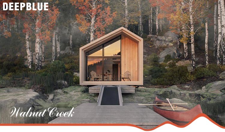 Prefab Steel Framing Cabins Mass - Customizable Prefabricated Luxury Cabin