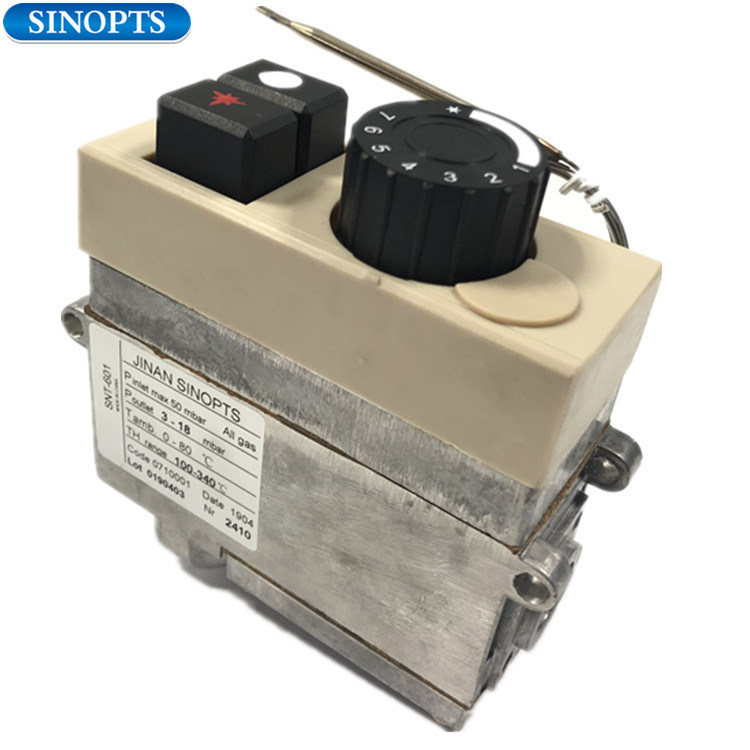 Sinopts 100-340 Degree Multifunctional Combination Gas Control Valve Without Ignitor