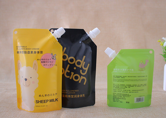 100ml Drink Beverage Liquid Spout Bags Digital Printing