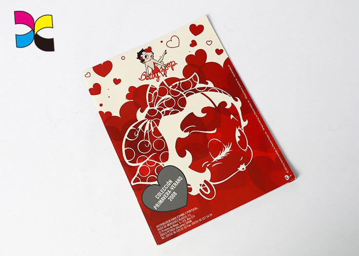 Full Color Red Custom Magazine Printing Subscription For People Perfect Binding