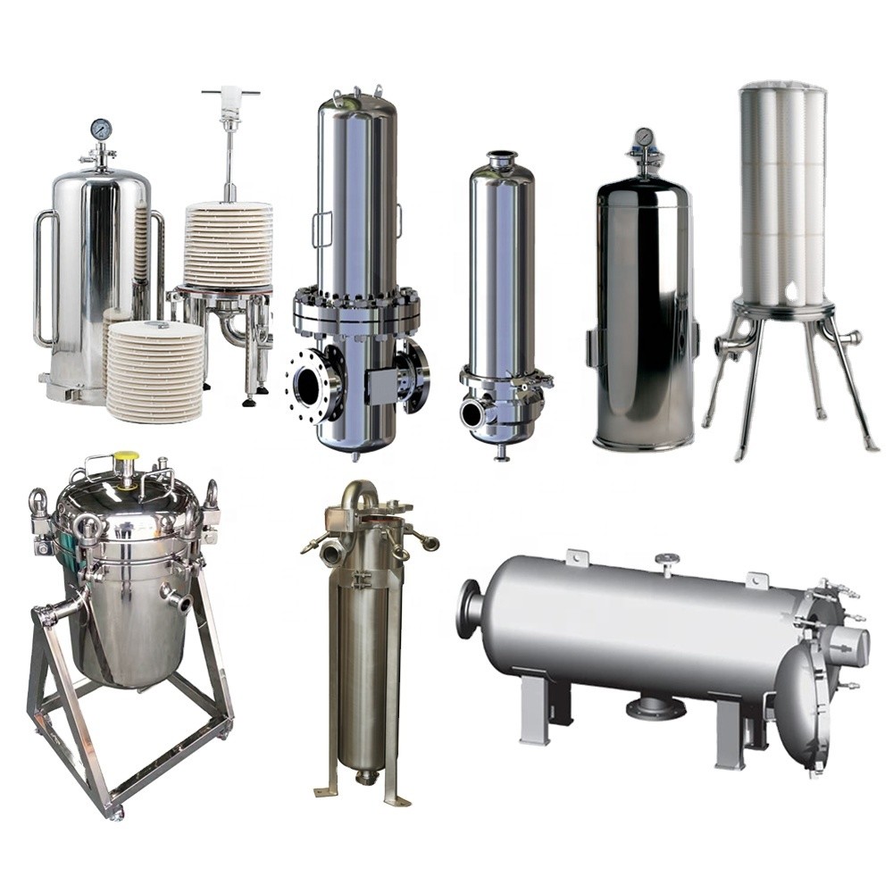 Stainless Steel Silver Filter Housing for water treatment