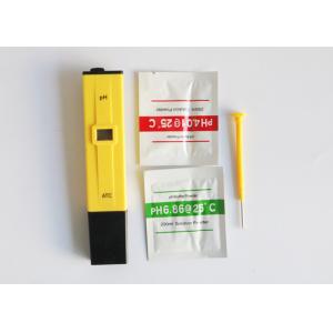 Buy cheap Simple PH Meter Automatic Temperature Compensation 0.1 Resolution product