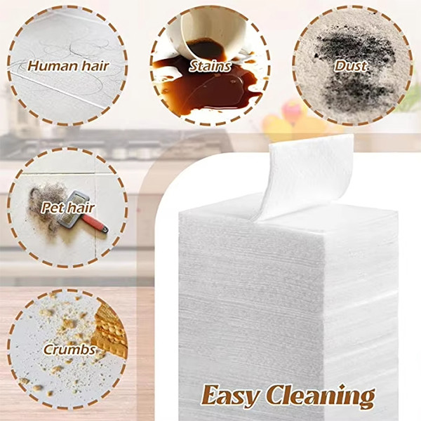 20pcs Fresh Scent Wet Floor Cloths Multi Surface Floor Cleaner Wipes Customizable