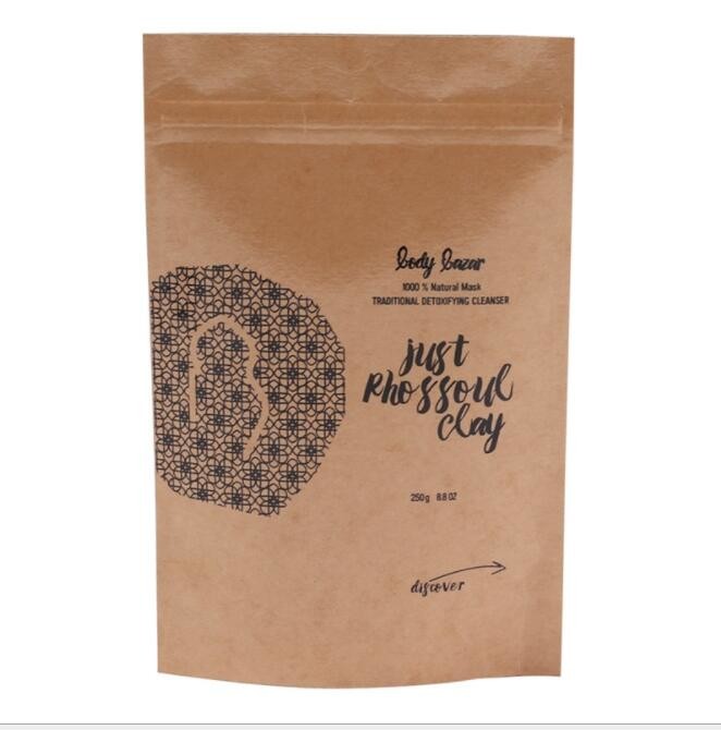 Food Grade Kraft Paper Pouch 1000g Heat Seal Printed Customized size