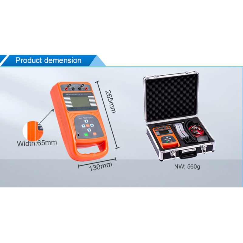 220V Clamp Electronic Multifunctional Grounding Resistance Tester