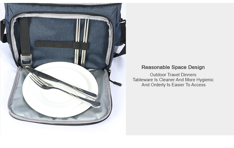 16L Insulated Thermal Cooler Lunch Box Bag For Picnic Refrigerator