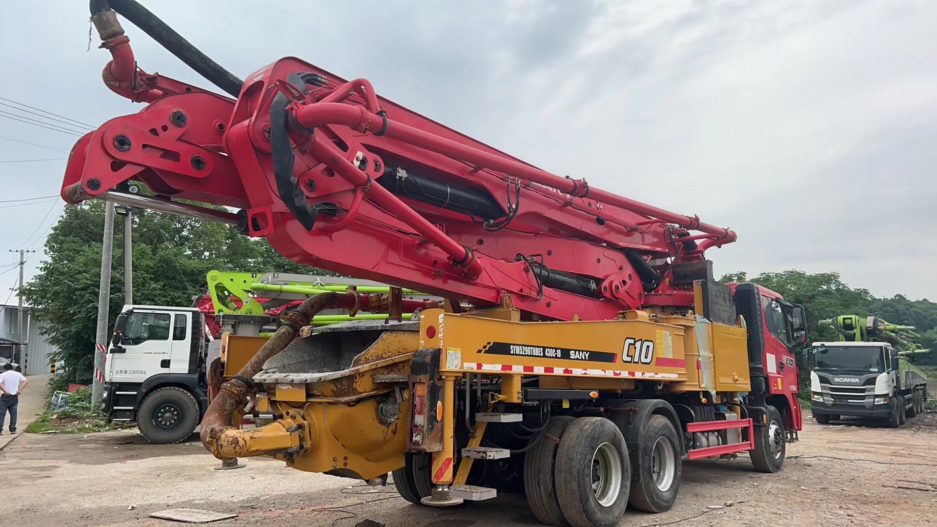 2020 SANY 39M Concrete Pump Truck Engineered for Extreme Conditions, Trusted by Builders Worldwide