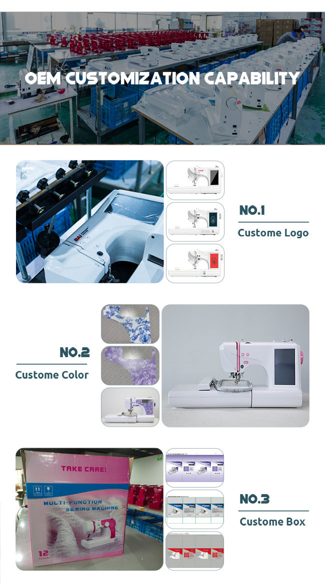100mm CE Commercial Hat Embroidery Machine BAI Digital