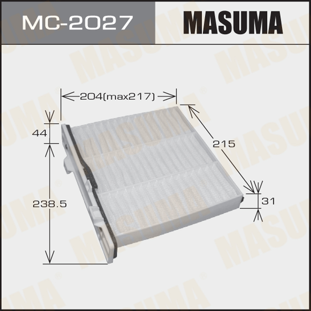 26*24*6.6 cm Cabin Air Filter for MITSUBISHI MONTERO PAJERO/MONTERO IO G.EXP MR500057