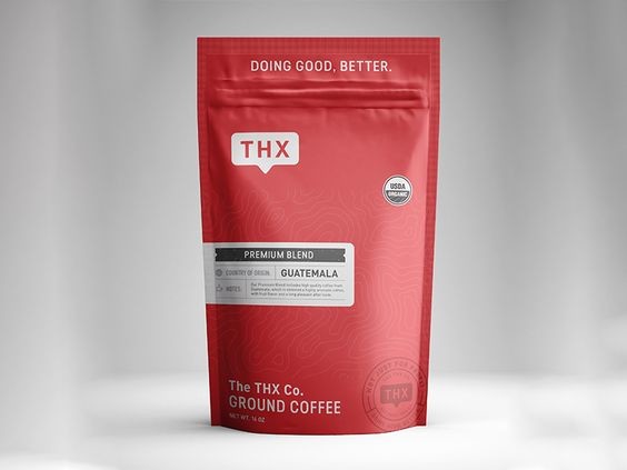 Stand Up 130 Microns Coffee Pocket With One Way Degassing Valve