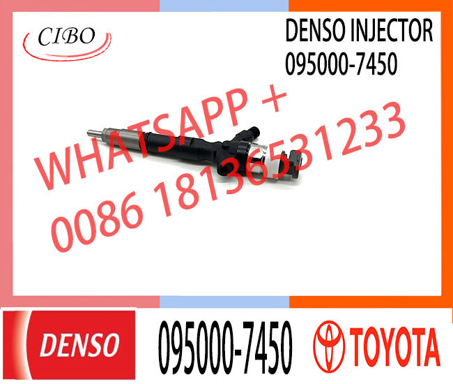 Diesel common rail injector 095000 7450 0950007450 095000-7450 for diesel injector
