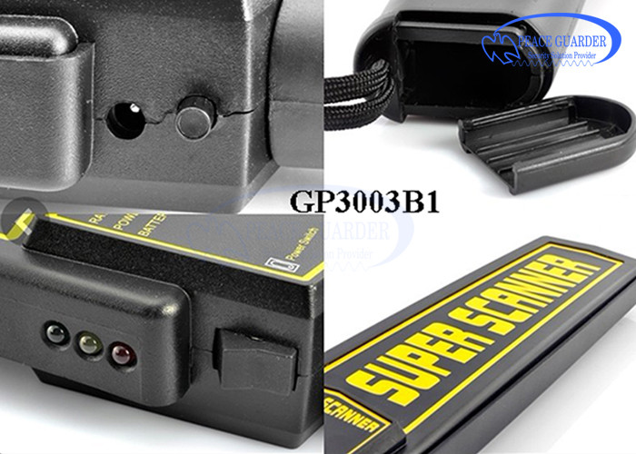 Professional Metal Detectors For Police Office , Digital Super Scanner With 22 Khz Working Frequency