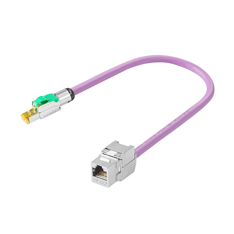 Cat 7 Sftp 4x2x24awg Rg45 Cable Male To Male