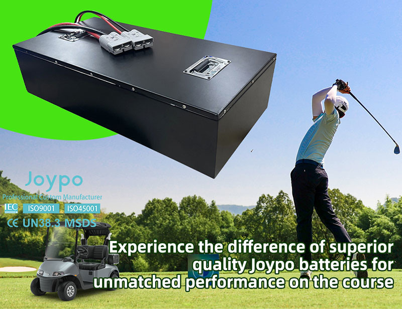 OEM Customized 48V Golf Cart Lithium Battery For Low Speed Vehicles