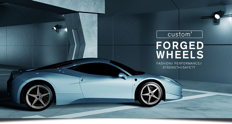 Alloy 6061 T6 Aluminum Forged Wheels