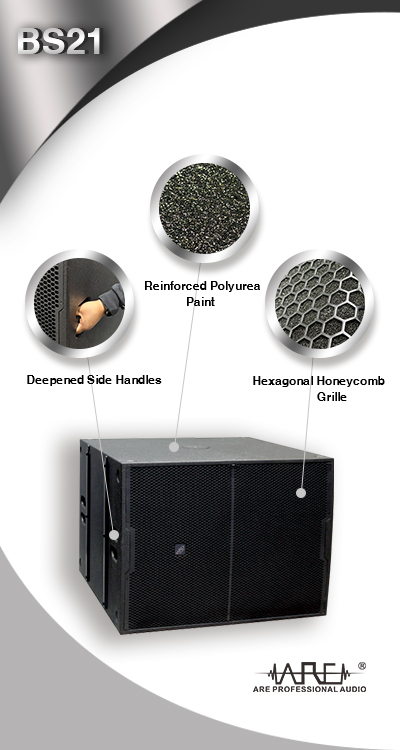 ARE Audio Dual 12" Line Array Speakers Professional Audio System Outdoor Line Array PA System