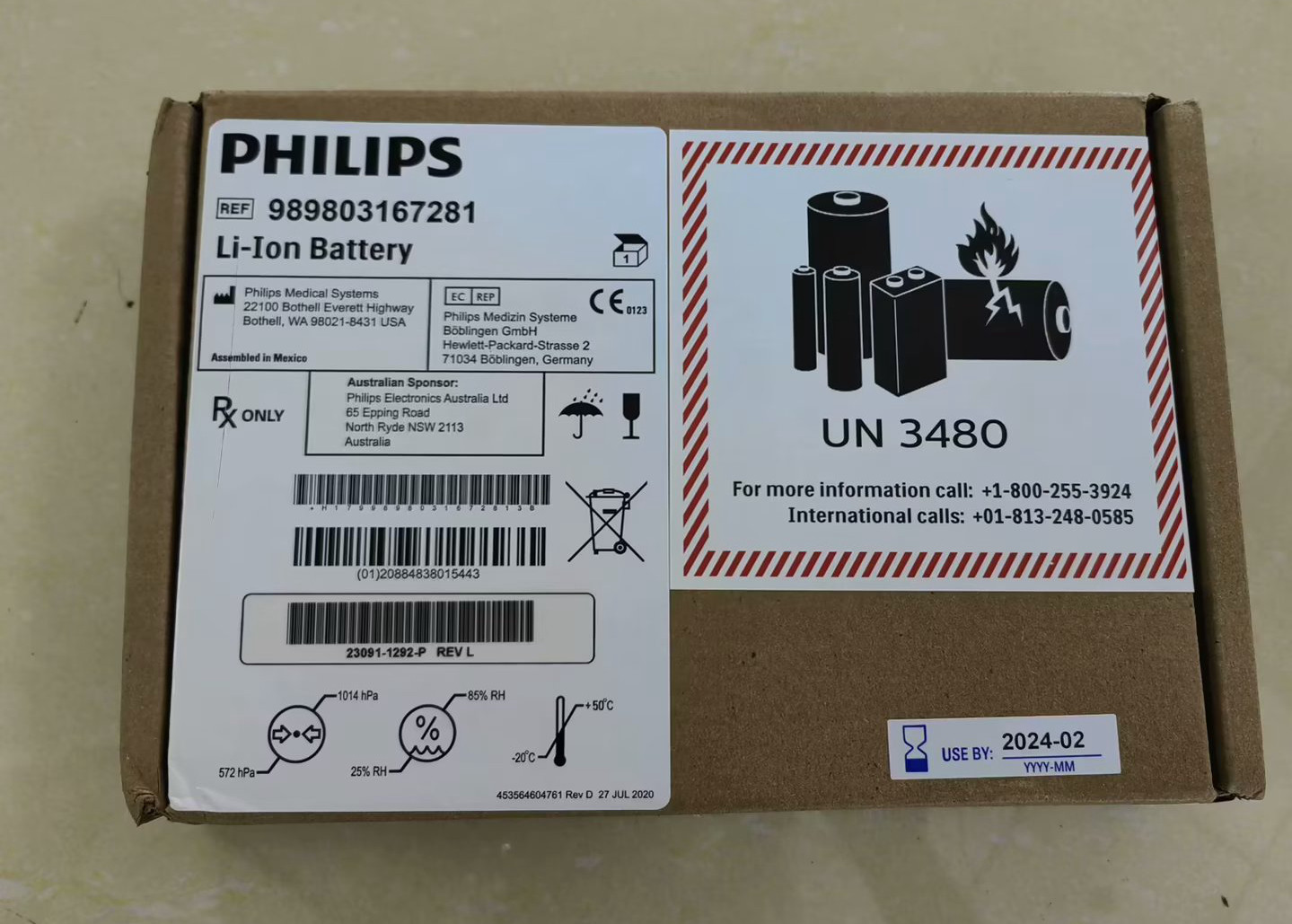 989803167281 Medical Equipment Batteries For HeartStart XL+ Defibrillator