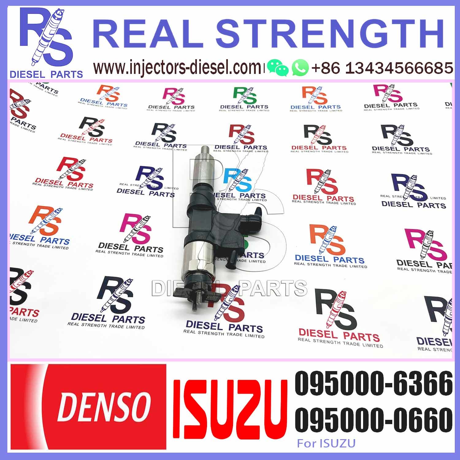 Diesel Common Rail Fuel Injector Assy 095000-6363 095000-6366 for ISUZU 6HK1 FORWARD 4HK1 N SERIES