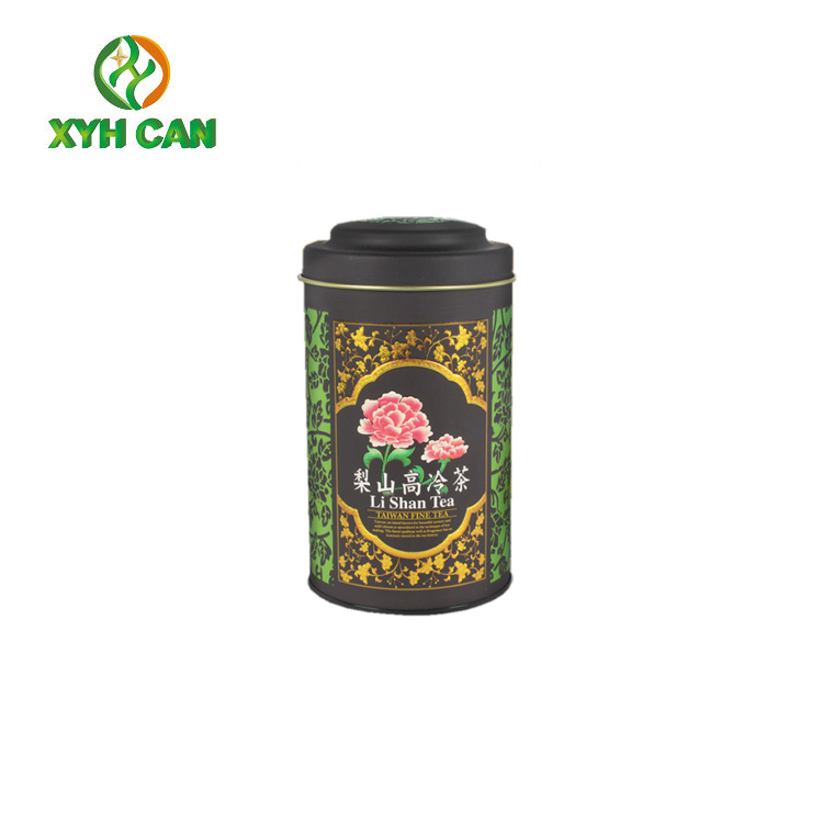 Tea Tin Can Chinese Classical Style Bulk tea Canisters for Longjing Tea Packaging