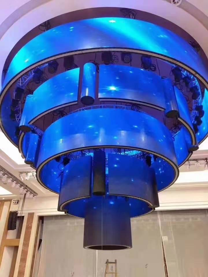 Flexible Curved Led Panel Screen Display P2.5 P3 P4 Indoor Soft Module