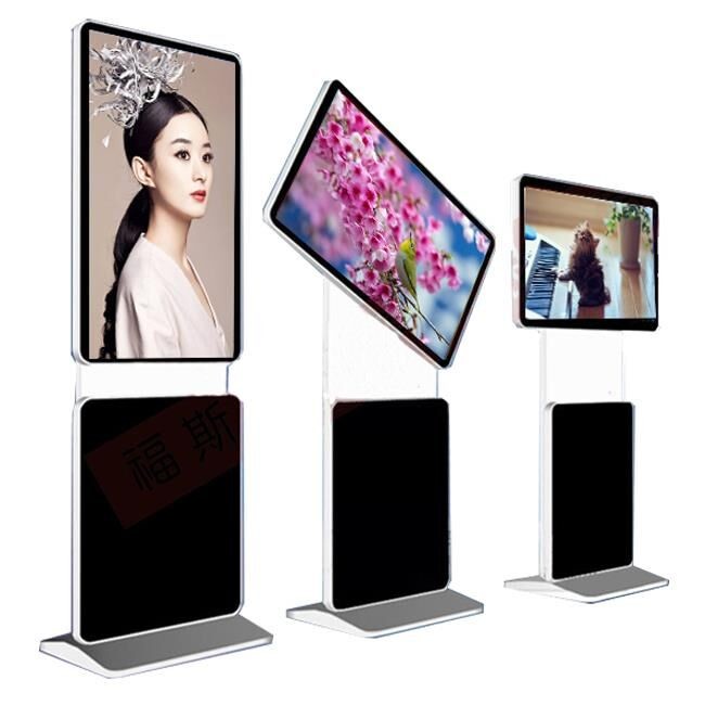 OEM Size LCD Multi Touch Interactive Signage Display 3840x2160 Aluminum Android