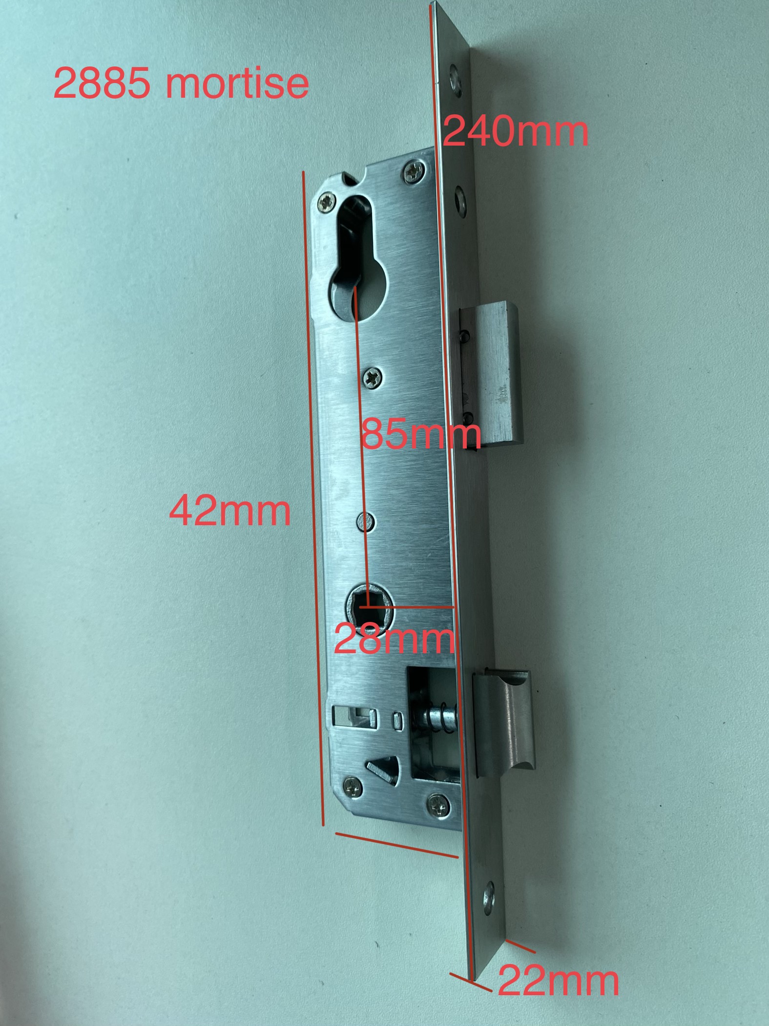CE ROHS Door Lock Body Stainless Steel Mortise Lock Case