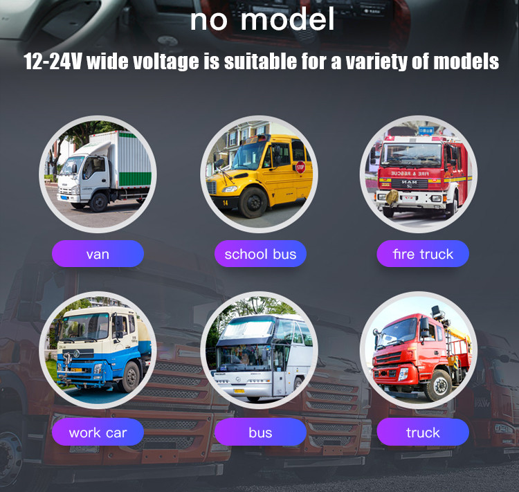 DVR License Plate Frame Backup 360 Degree Surround View Camera System RoHS