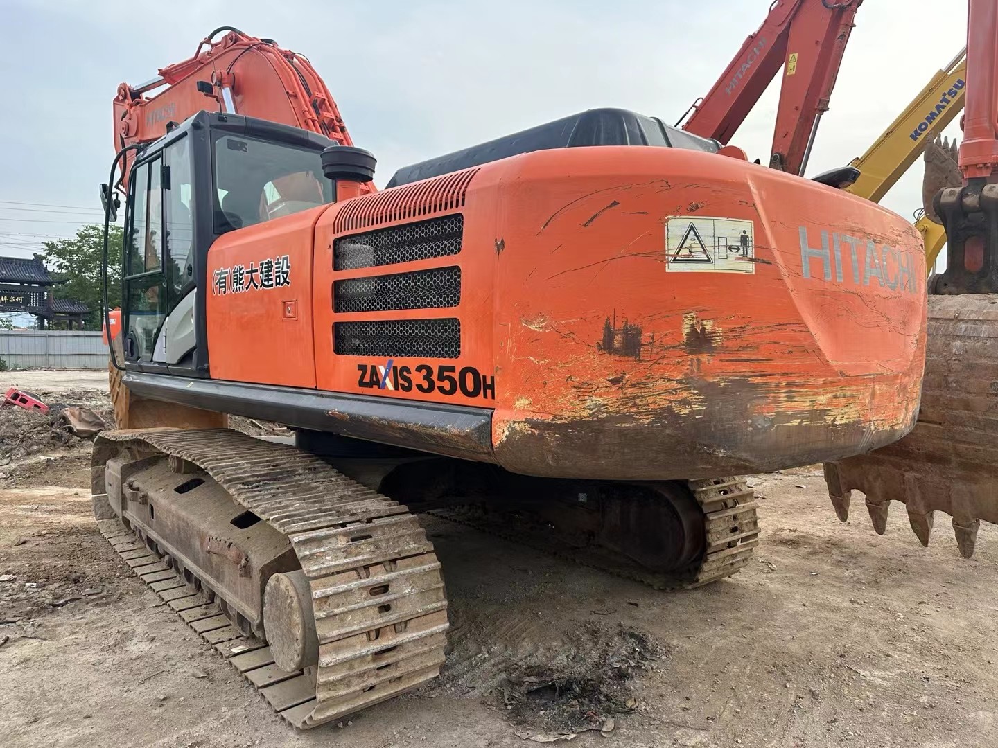 Hot Sale Used Hitachi Excavator Zaxis 350-5G with Excellent Performance
