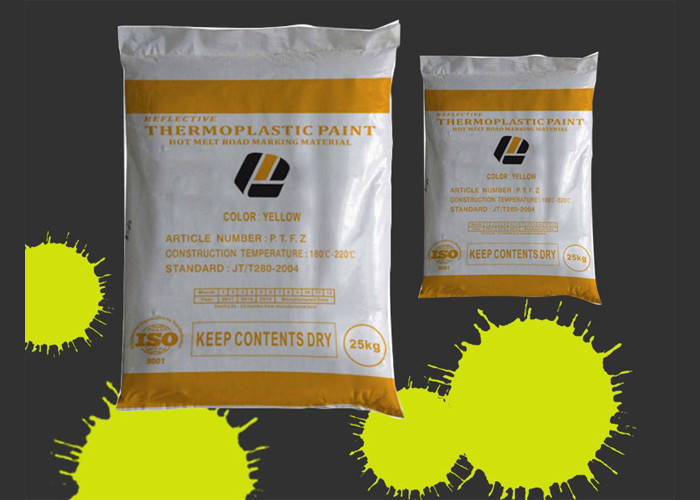 Square Heating Liquid Thermoplastic Traffic Marking Paint