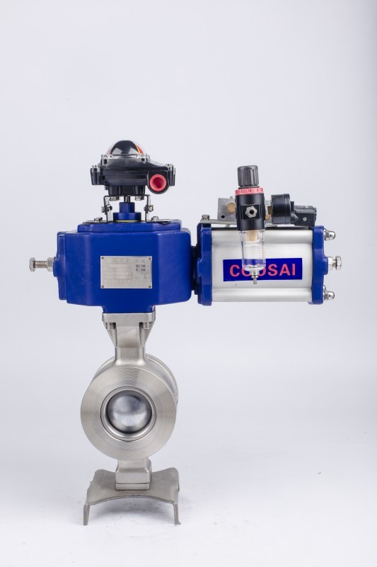 ABC Valve Company Manufactures DN15-DN1200 Segment Ball Valve with Flange Connection