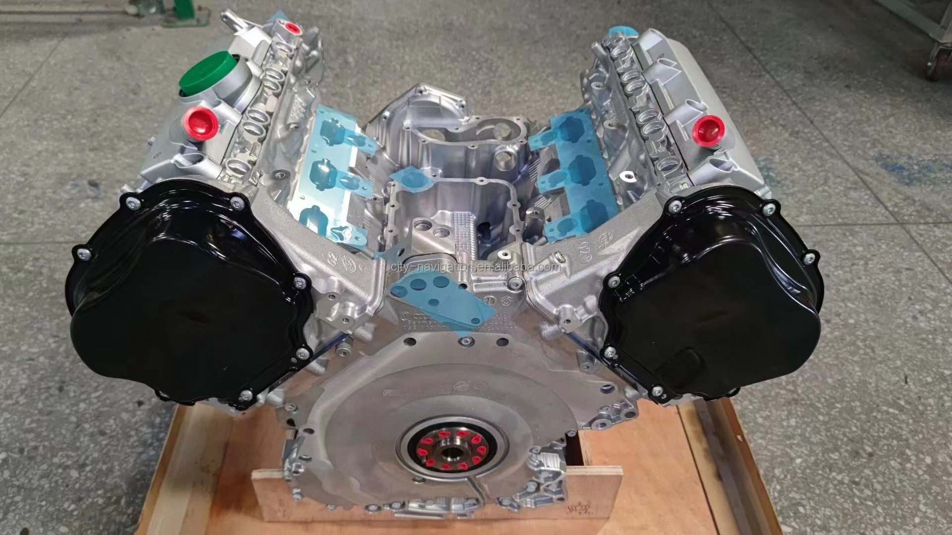 3.0L Displacement CTUC EA837 Audi Long Block Auto Engine Assembly Motor with 245KW