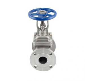 China SS304 4'' Stainless Steel Gate Valve Class 150 RF Flanges Bolted Bonnet 1.6MPa on sale