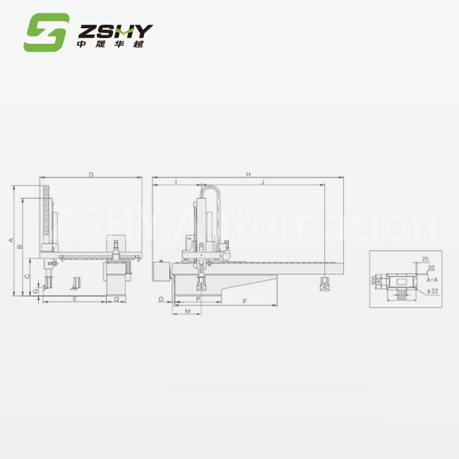 Robot Arm Machine Loading And Unloading Robots 5Kgf/CM2 0.4Mpa