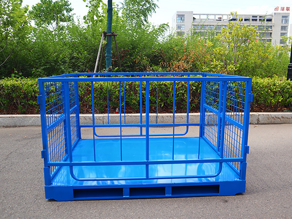 Collapsible Stackable Stillage Cage With Powder Coating And Galvanized Corrosion Resistance